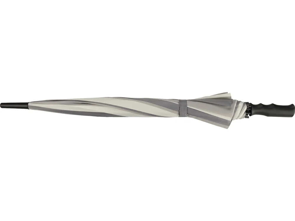 Зонт-трость Trias темно-серый/серый/светло-серый/черный - фото 4