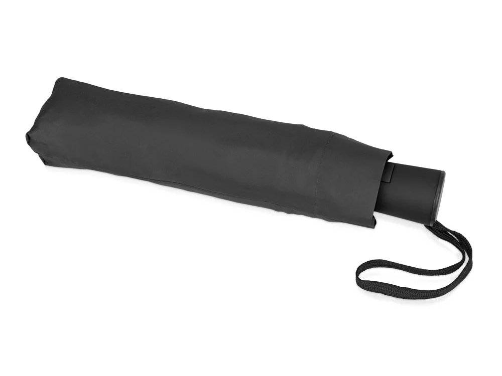 Зонт складной Wali черный - фото 4