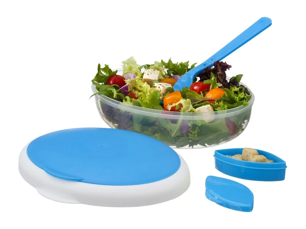 Контейнер для ланча «Maalbox», синий/белый/прозрачный, 400 мл - фото 3