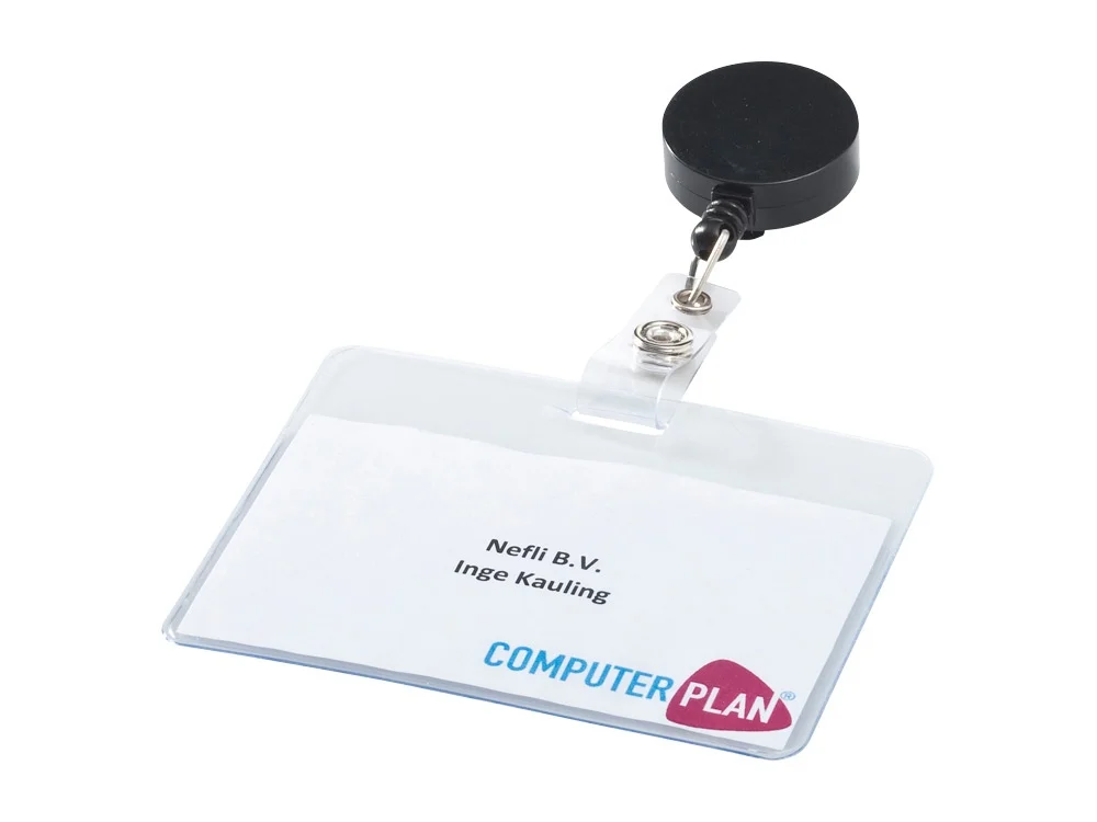 Держатель для бейджа или карты доступа Lech черный - фото 3