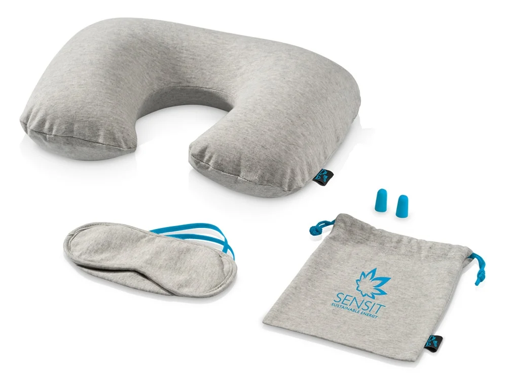 Набор для путешествия Miami серый меланж - фото 4