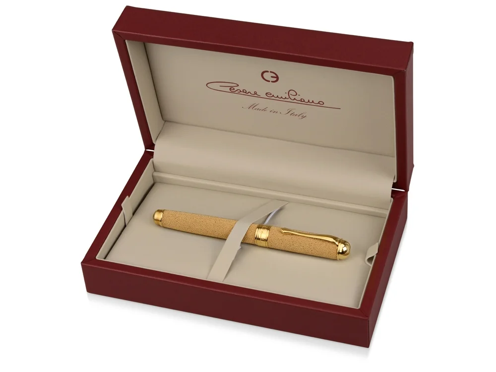 Ручка перьевая золотистый - фото 5