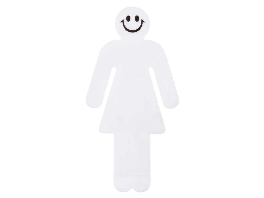 Закладка для книг Она белый/черный