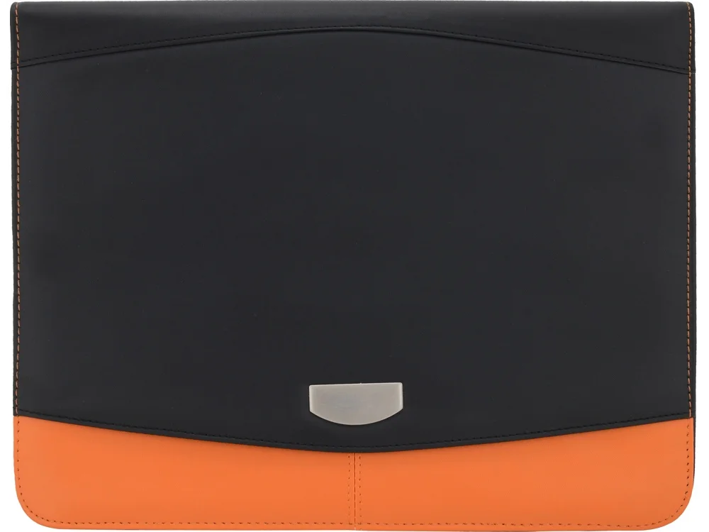 Папка для документов Gabin черный/оранжевый/серебристый - фото 3