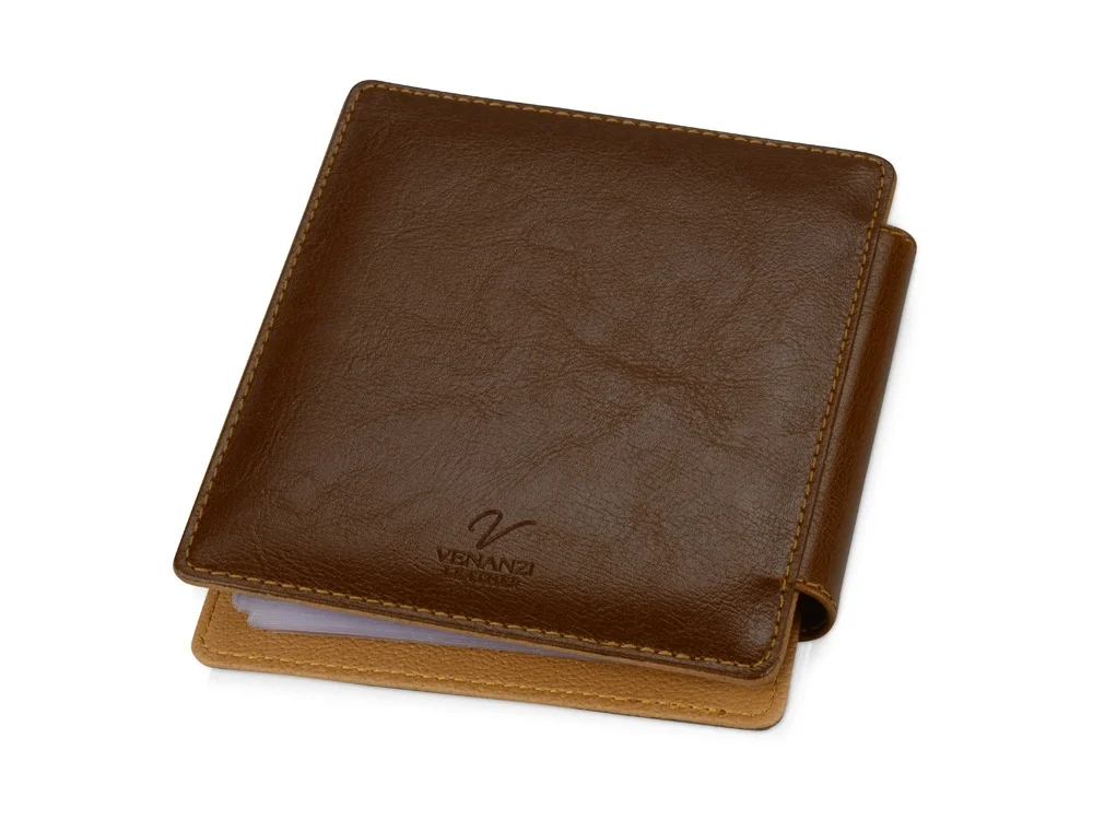 Визитница, коричневый - фото 2