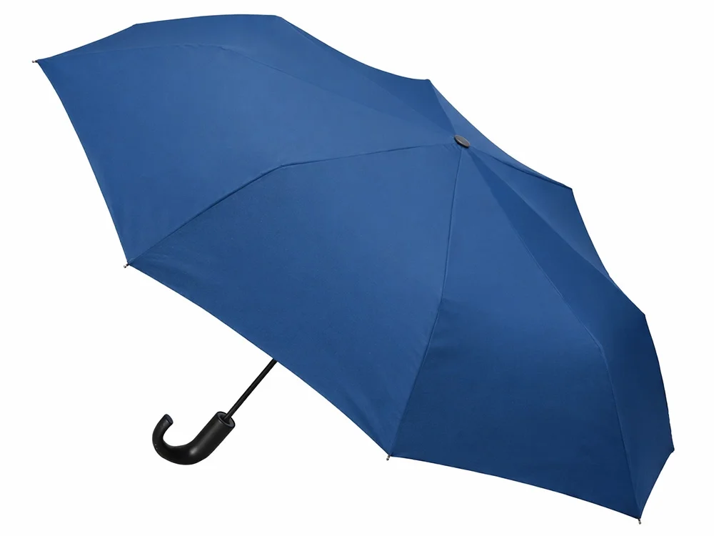 Зонт складной, синий - фото 2