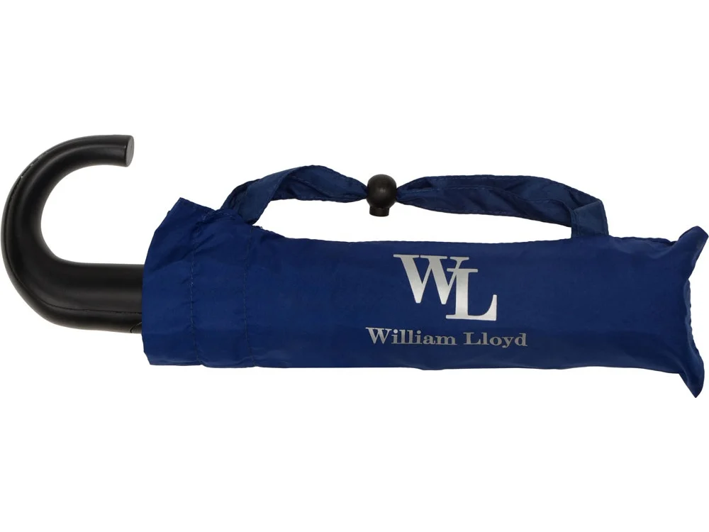 Зонт складной, синий - фото 9