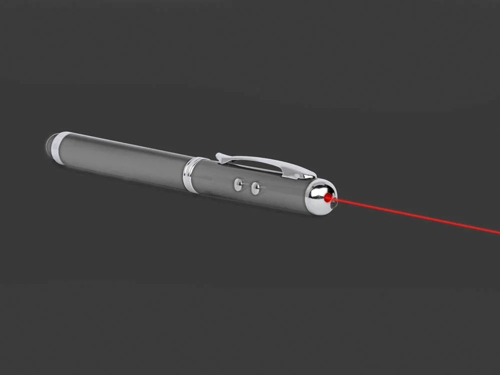 Ручка-стилус шариковая Каспер 3 в 1 серебристый - фото 4