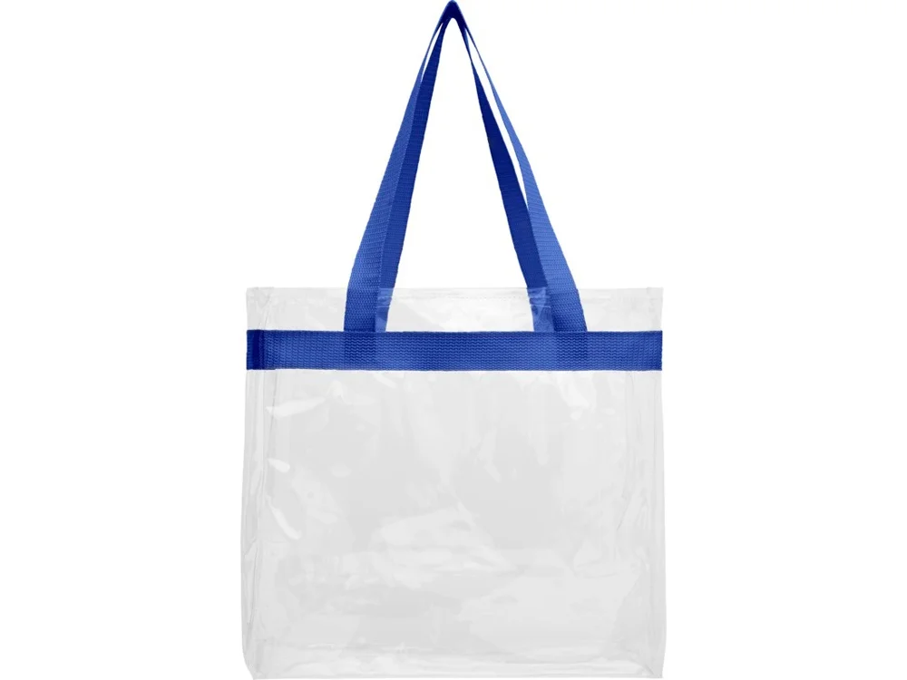 Сумка Hampton прозрачный/ярко-синий - фото 2
