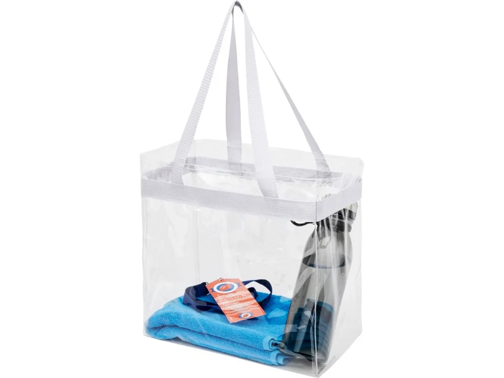 Сумка Hampton прозрачный/белый - фото 3