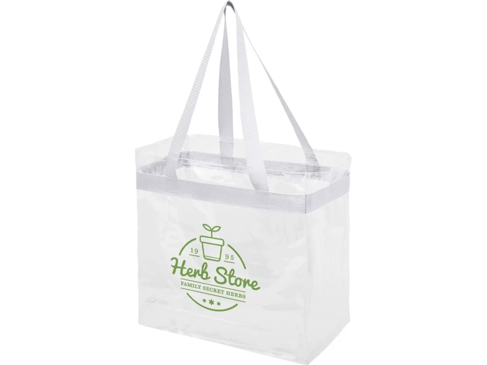 Сумка Hampton прозрачный/белый - фото 4