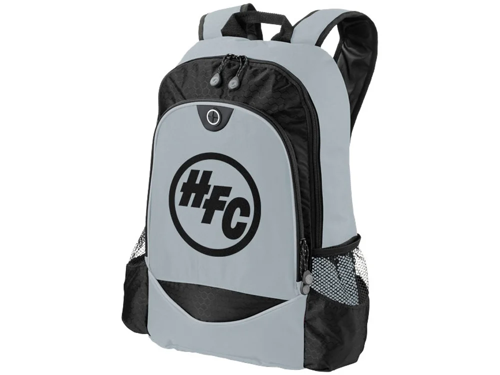 Рюкзак «Benton» для ноутбука 15", черный/серый - фото 7