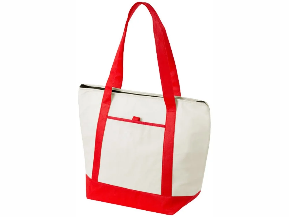 Сумка-холодильник Lighthouse натуральный/красный - фото 2