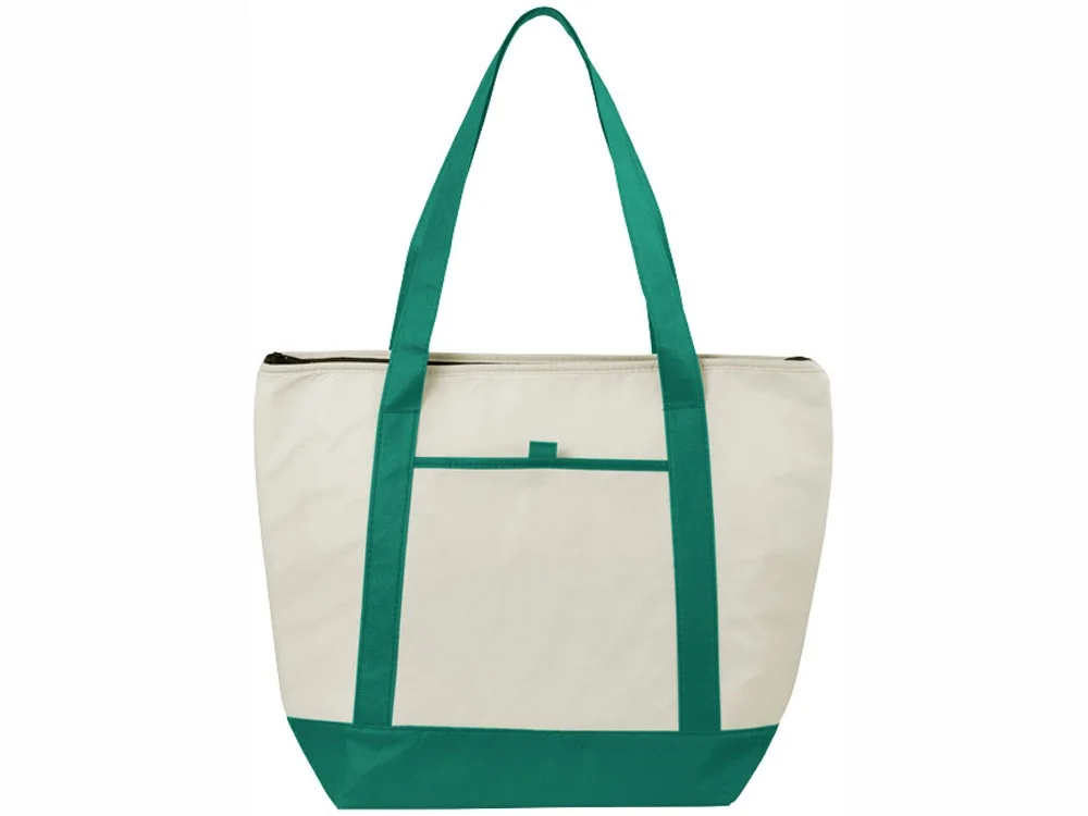 Сумка-холодильник Lighthouse натуральный/зеленый - фото 5