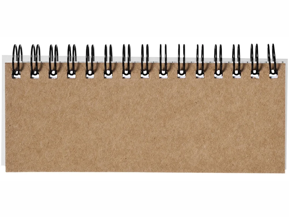 Блокнот Spiral с клейкими листами натуральный - фото 2