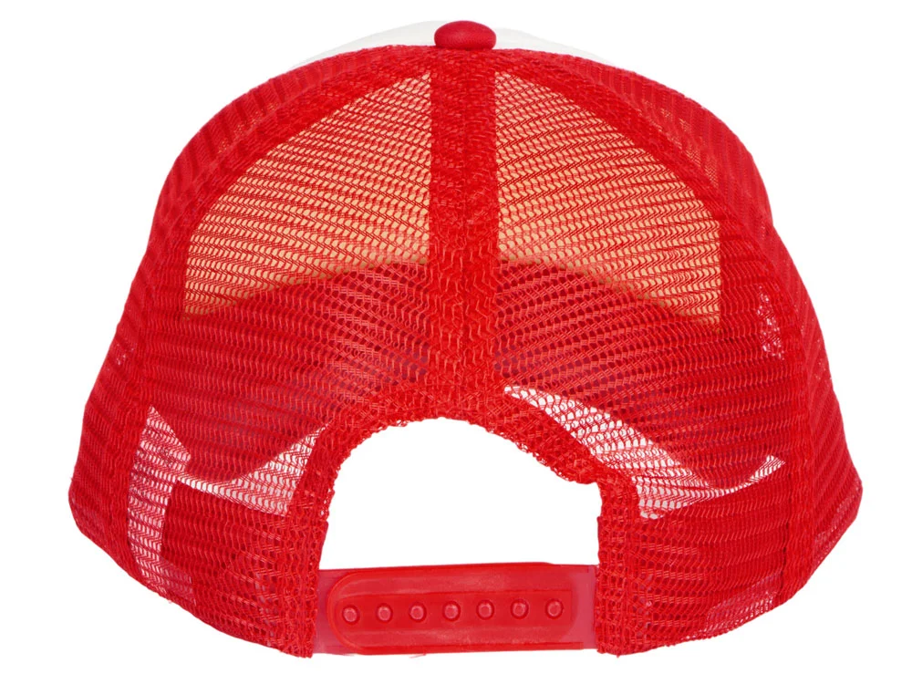Бейсболка Trucker красный/белый - фото 3
