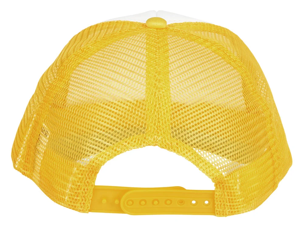 Бейсболка Trucker желтый/белый - фото 3