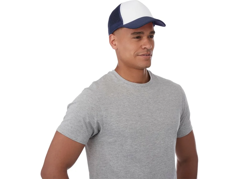 Бейсболка Trucker темно-синий/белый - фото 4