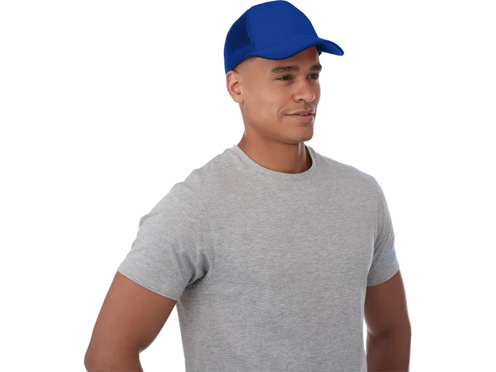 Бейсболка Trucker ярко-синий - фото 4