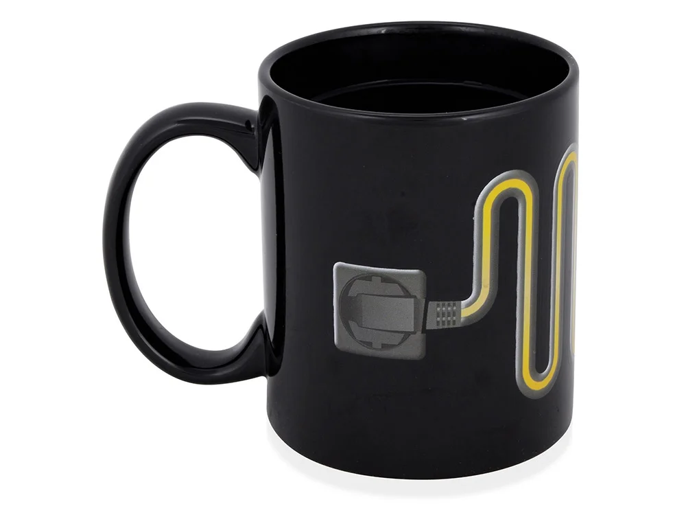 Кружка Лампочка черный/серый 320 мл - фото 2