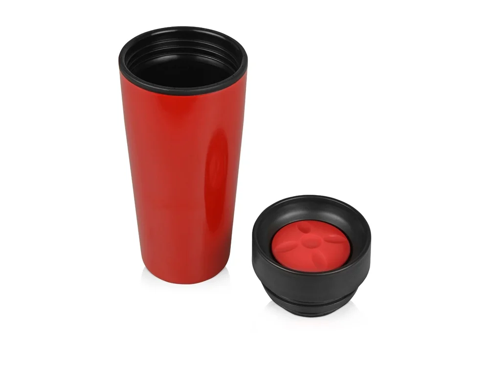 Термокружка «Докос», красный/черный, 450 мл - фото 2