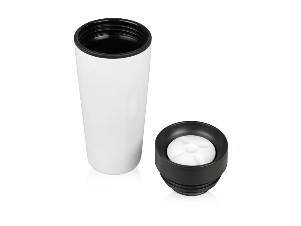 Термокружка «Докос», белый/черный, 450 мл - фото 2