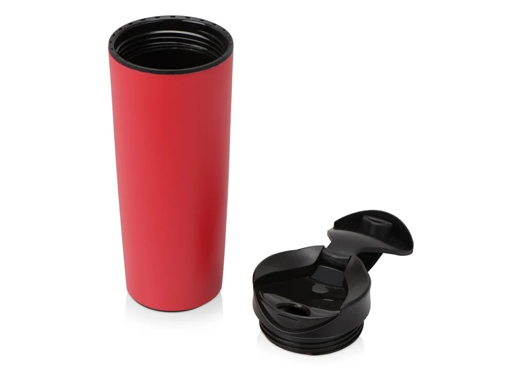 Термокружка Годс 470мл на присоске красный - фото 4