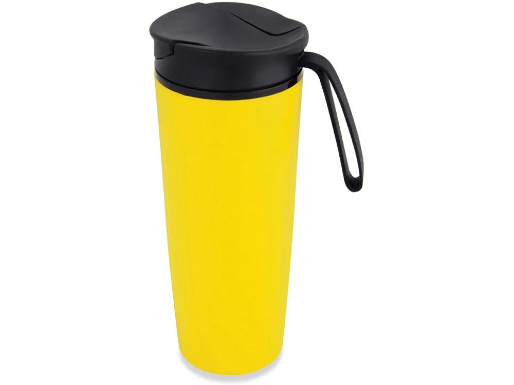 Термокружка «Годс» 470мл на присоске, желтый - фото 3
