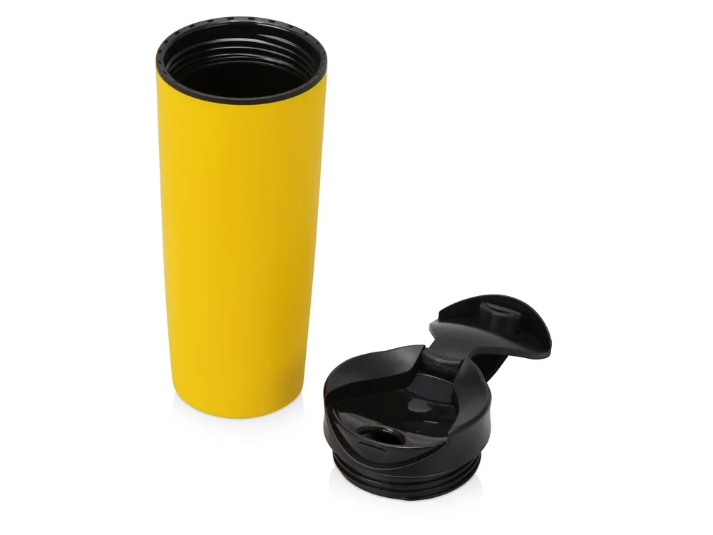 Термокружка «Годс» 470мл на присоске, желтый - фото 4