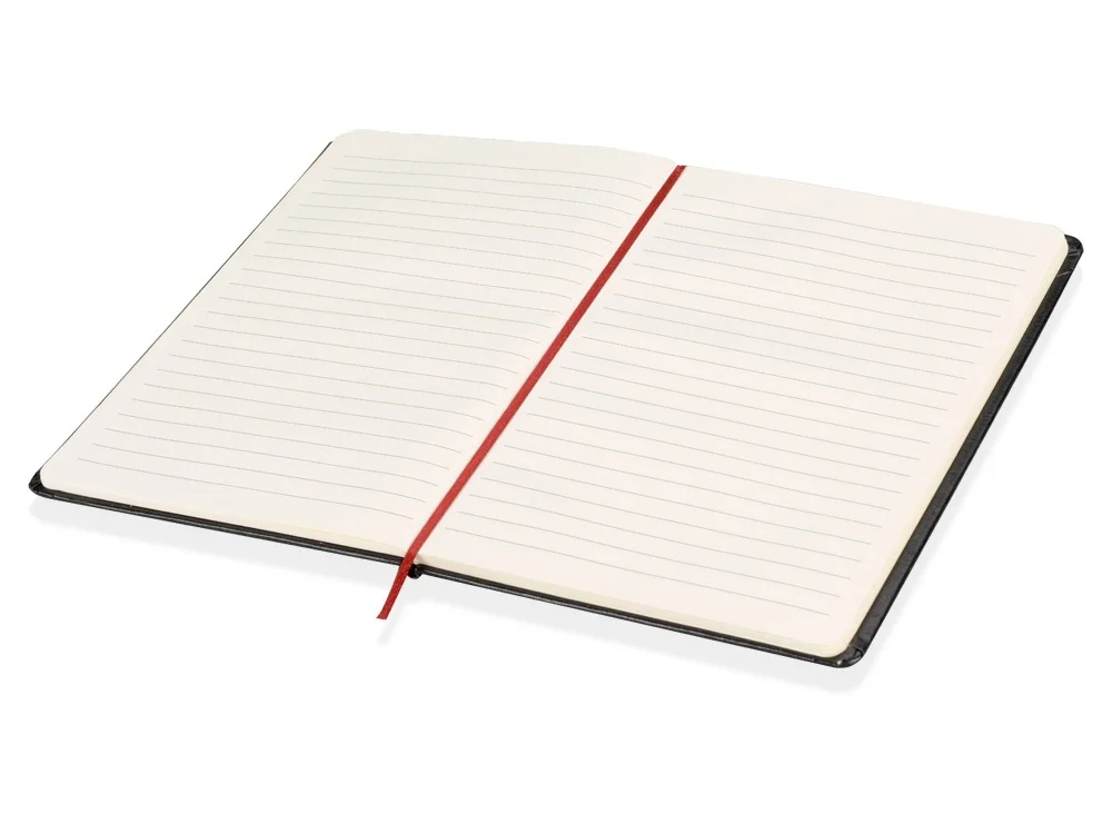 Блокнот А5 Жанто черный/красный - фото 2