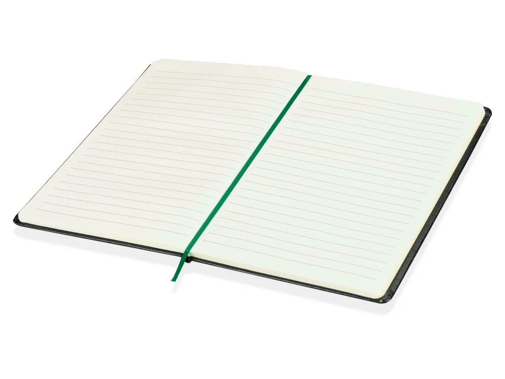 Блокнот А5 Жанто черный/зеленый - фото 2