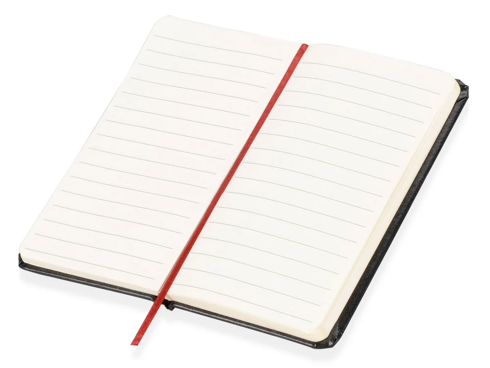 Блокнот А6 Имлес черный/красный - фото 2