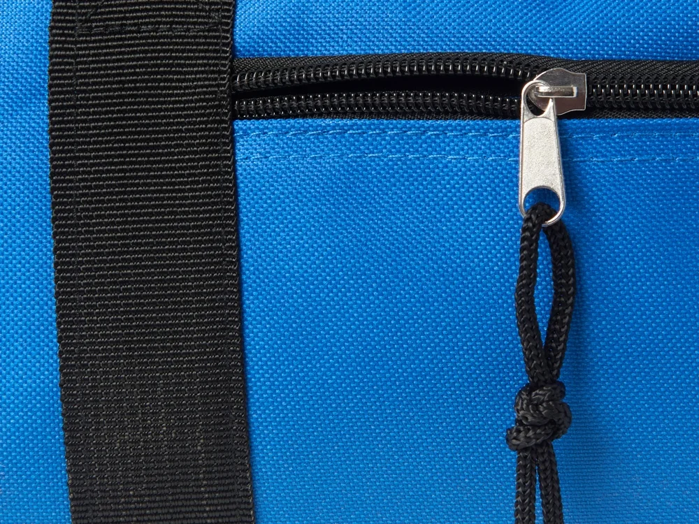 Сумка спортивная Айзек синий/черный - фото 4