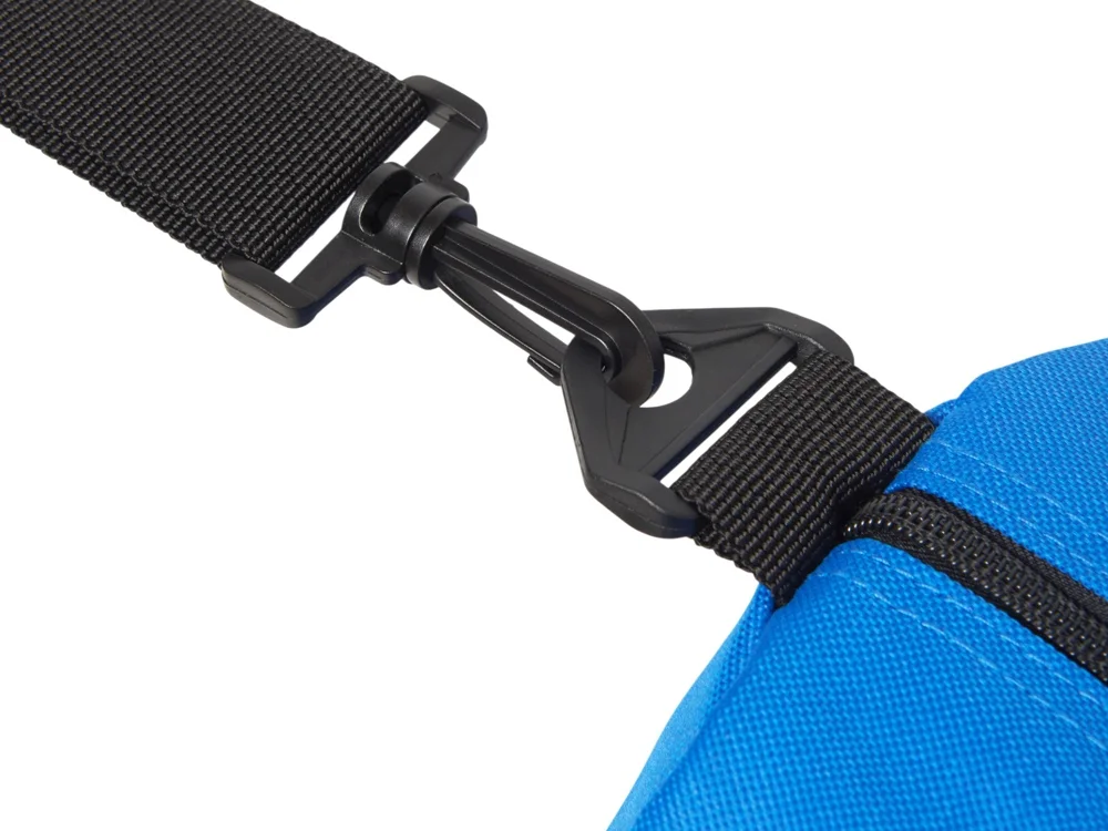 Сумка спортивная Айзек синий/черный - фото 5