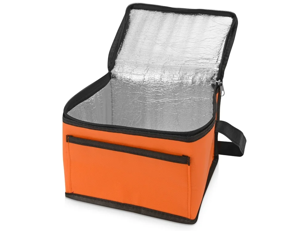 Сумка-холодильник «Альбертина», оранжевый/черный - фото 2