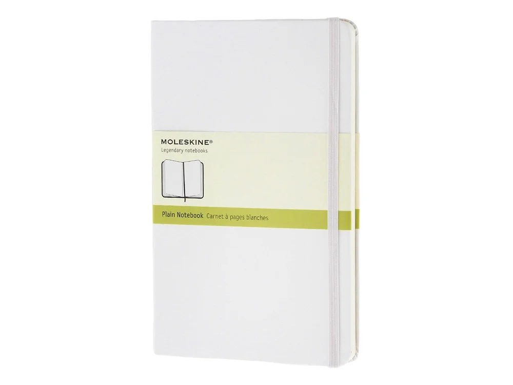 Записная книжка А5 (Large) Classic (нелинованный), белый, A5