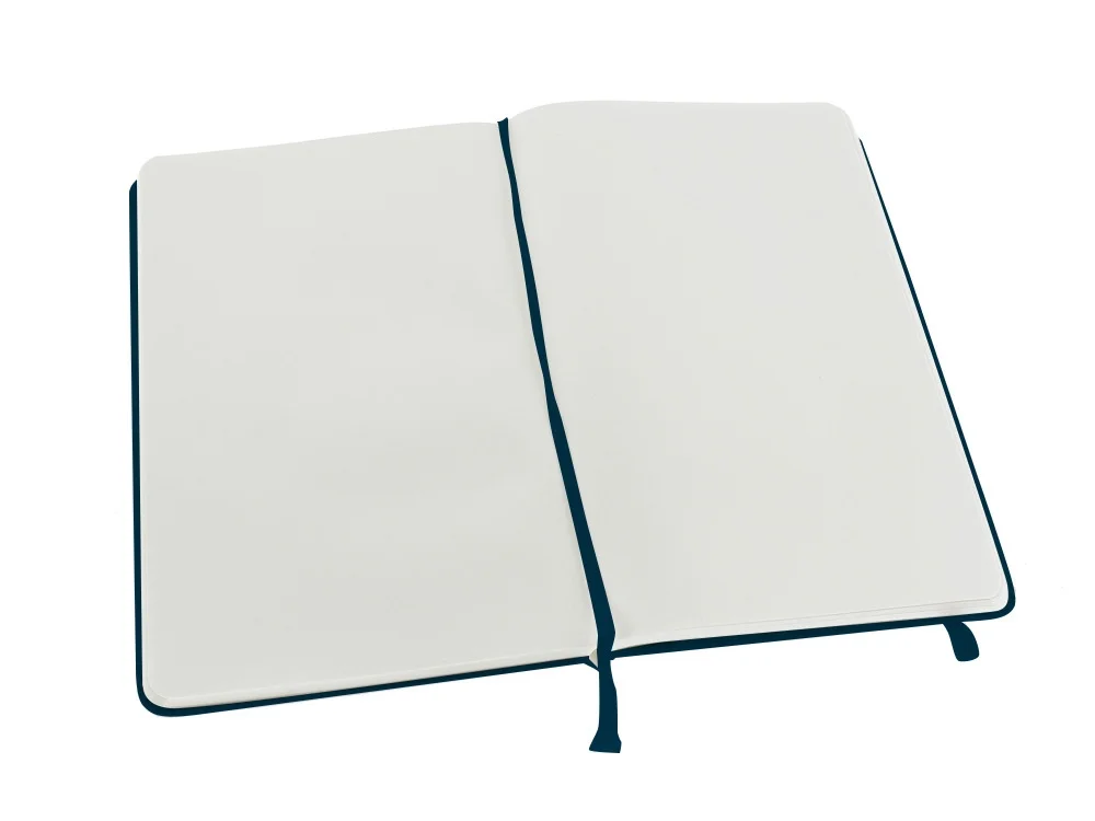 Записная книжка А5 (Large) Classic (нелинованный), голубой сапфир, A5 - фото 3