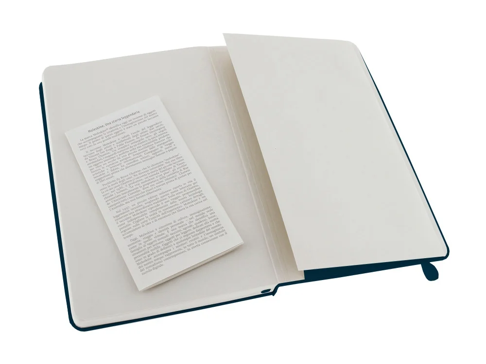 Записная книжка А5 (Large) Classic (нелинованный), голубой сапфир, A5 - фото 4