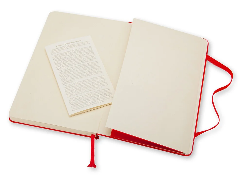 Записная книжка А6 Pocket Classic в линейку красный A6 - фото 4