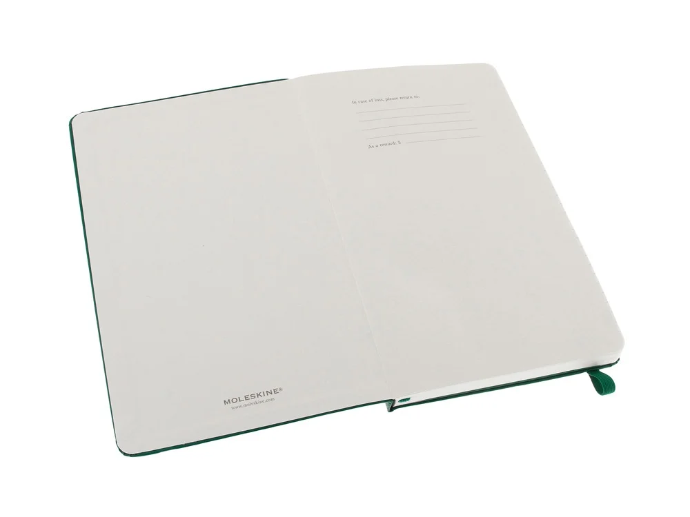 Записная книжка А5 Large Classic в линейку зеленый A5 - фото 2