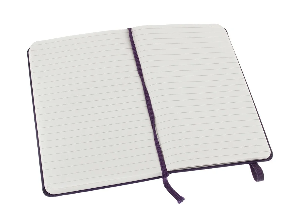 Записная книжка А6 Pocket Classic в линейку фиолетовый A6 - фото 3