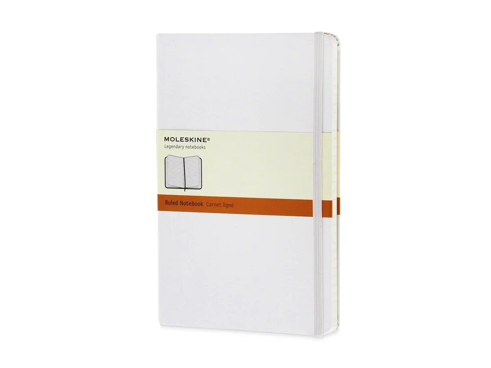 Записная книжка А5 Large Classic в линейку белый A5 - фото 1