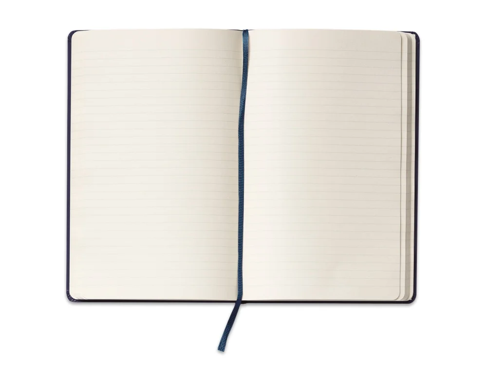 Записная книжка А5 Large Classic в линейку синий A5 - фото 2
