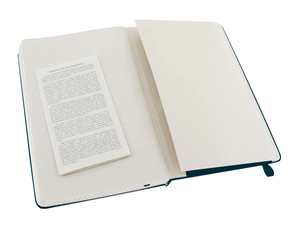 Записная книжка А5 (Large) Classic (в клетку), голубой сапфир, A5 - фото 4