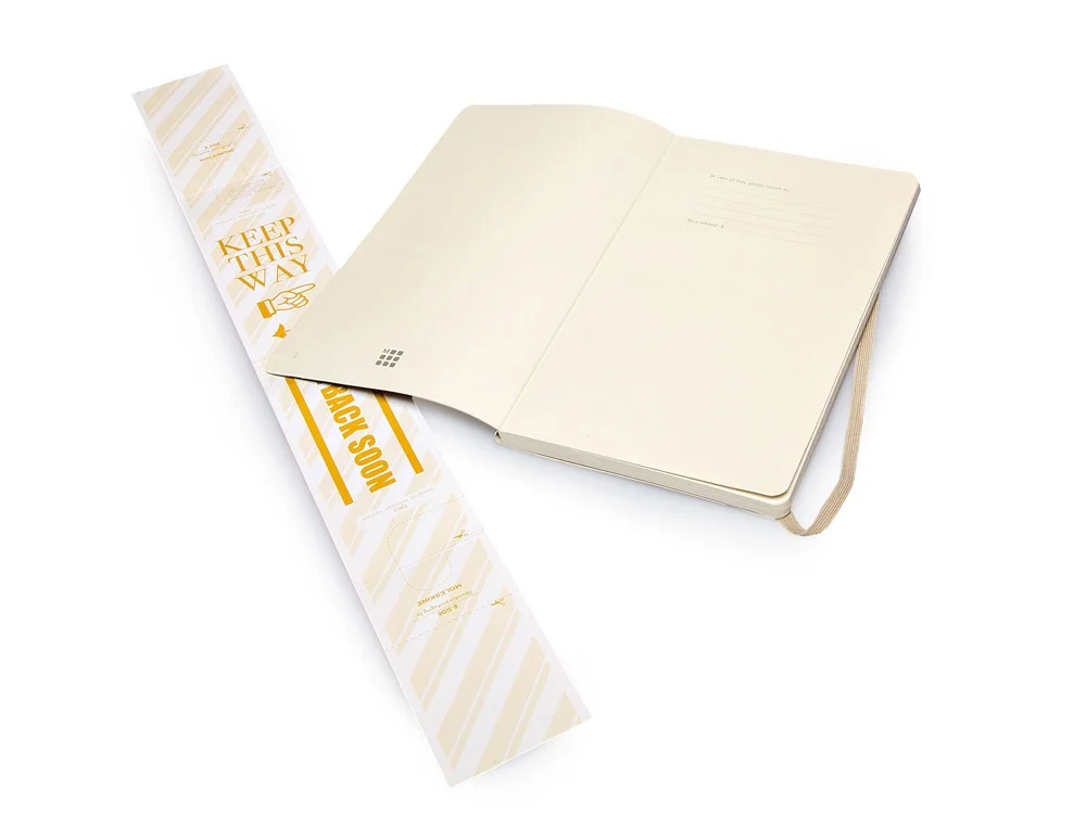 Записная книжка А5  (Large) Classic Soft (в линейку), бежевый, A5 - фото 3