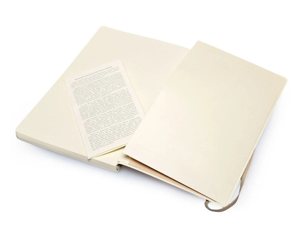 Записная книжка А5  (Large) Classic Soft (в линейку), бежевый, A5 - фото 5