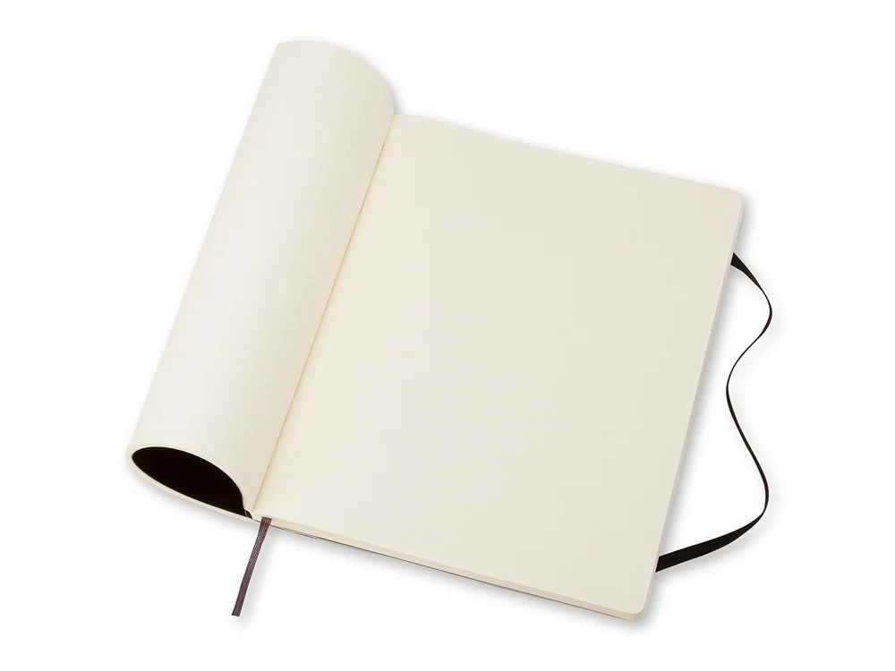 Записная книжка Classic Soft ХLarge нелинованный черный - фото 3