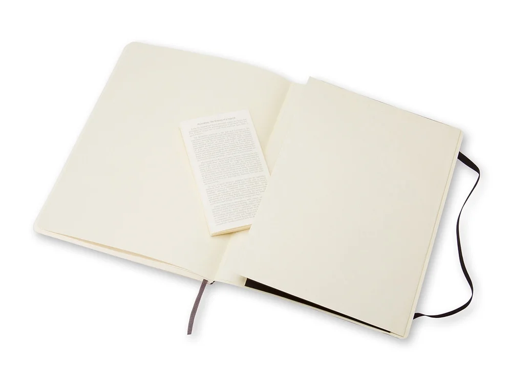 Записная книжка Classic Soft ХLarge нелинованный черный - фото 4