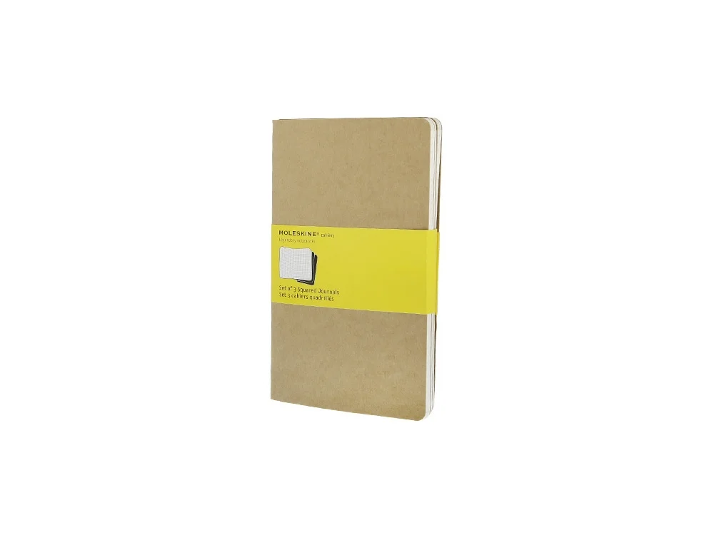 Набор записных книжек А5 Cahier в клетку бежевый A5