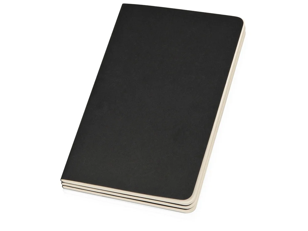 Набор записных книжек А5 Cahier нелинованный черный A5 - фото 2